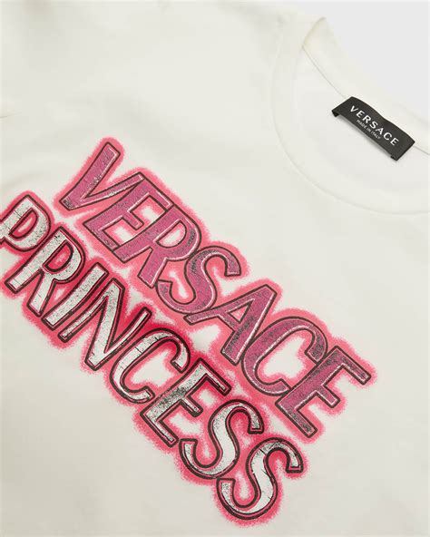 versace princess shirt|Versace Girl's Versace Princess Embellished T.